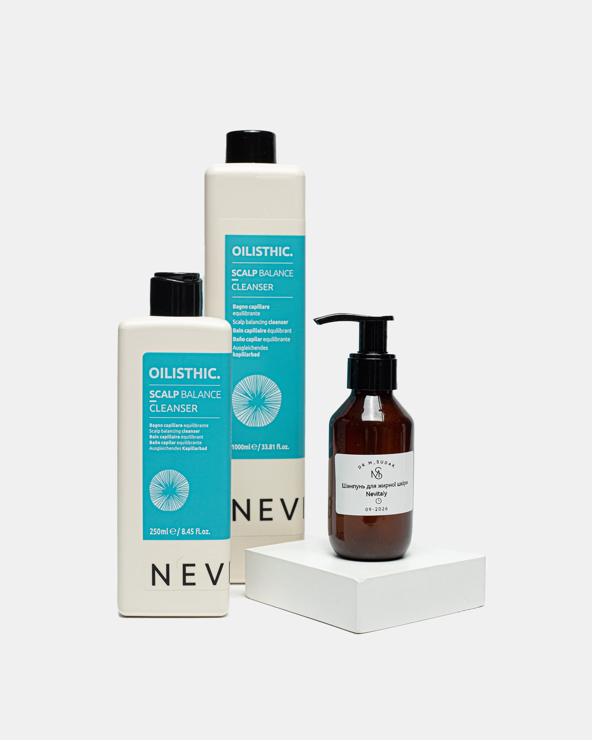 Шампунь для відновлення балансу шкіри голови Nevitaly Scalp Balance Cleanser - 250 мл. - флакон