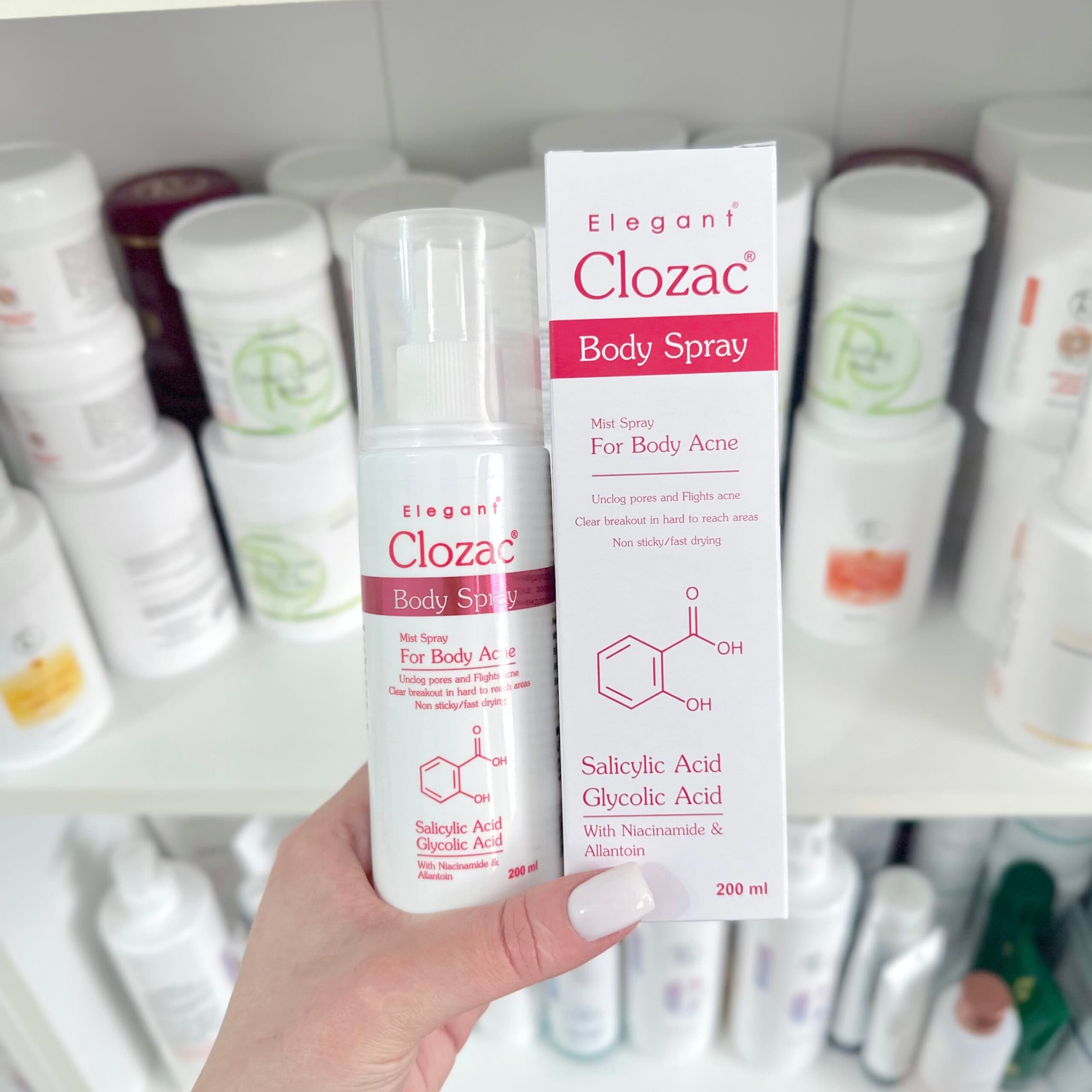 Спрей для тіла для проблемної шкіри Clozac